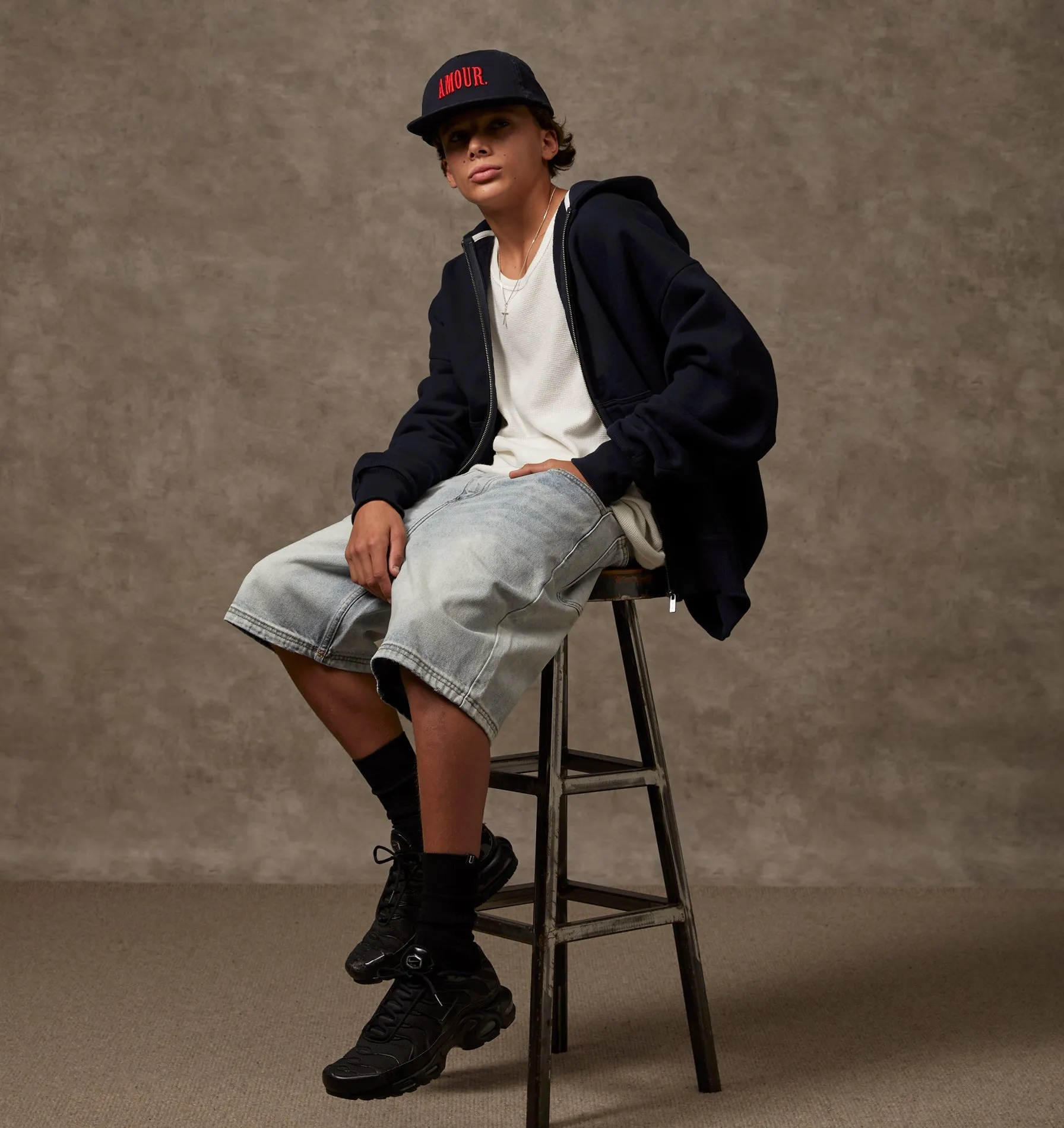 Clean Carpenter Short - Light Vintage Blue sold by I Love Ugly product image thumbnail 2