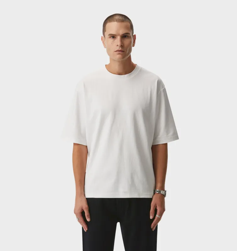 Isaac Oversized Tee - White sold by I Love Ugly
