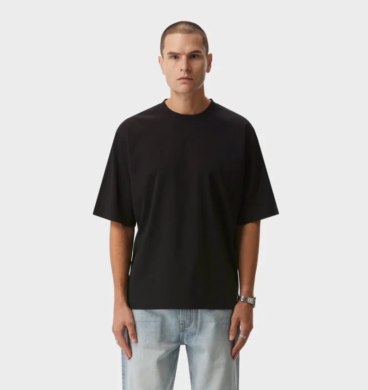 Isaac Oversized Tee - Black sold by I Love Ugly