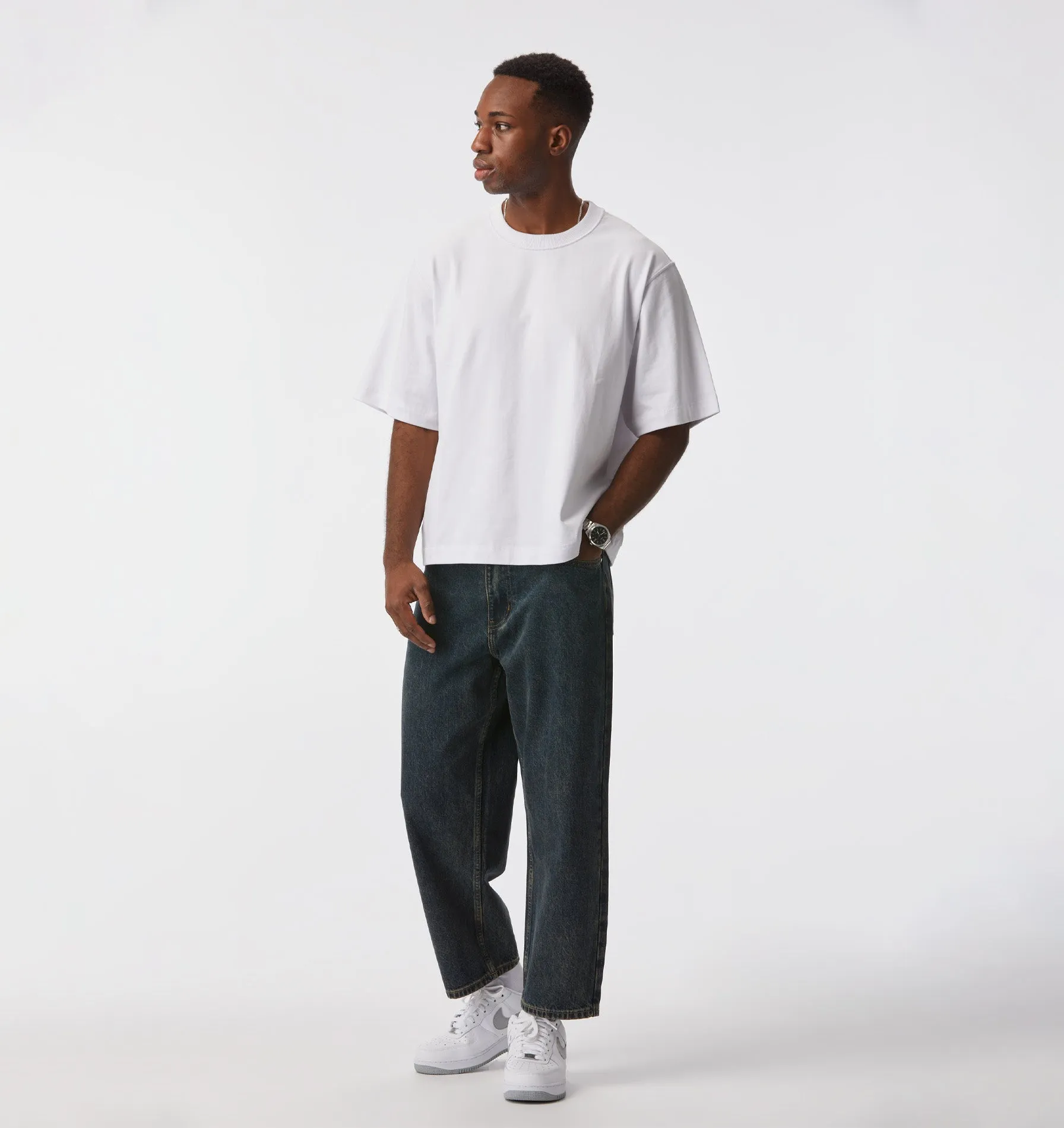 Crop Box Tee - White sold by I Love Ugly product image thumbnail 2