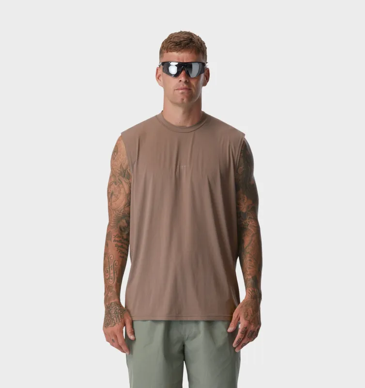 Active Tank - Mocha sold by I Love Ugly