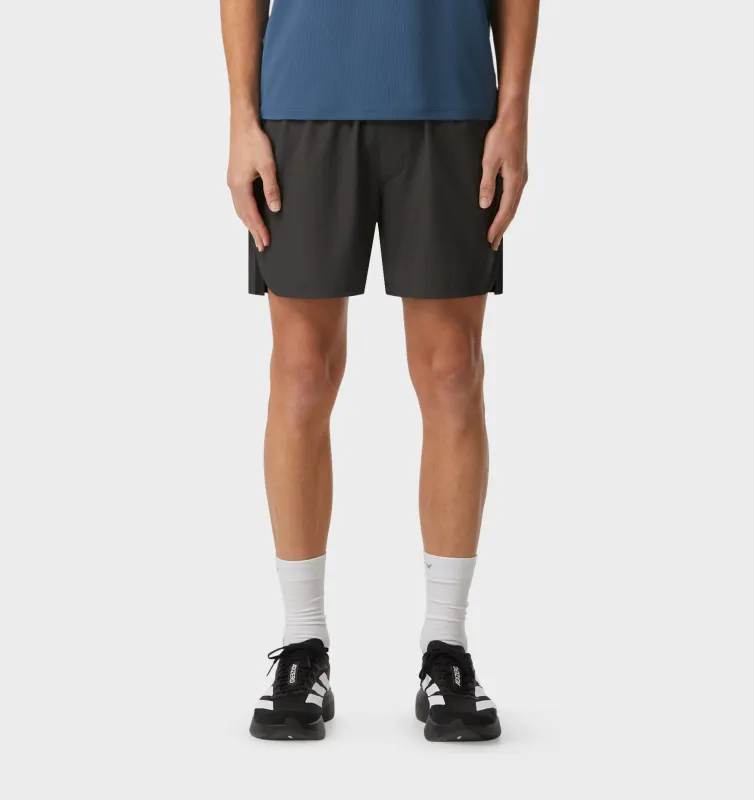 Active 5 Inch Short - Charcoal sold by I Love Ugly