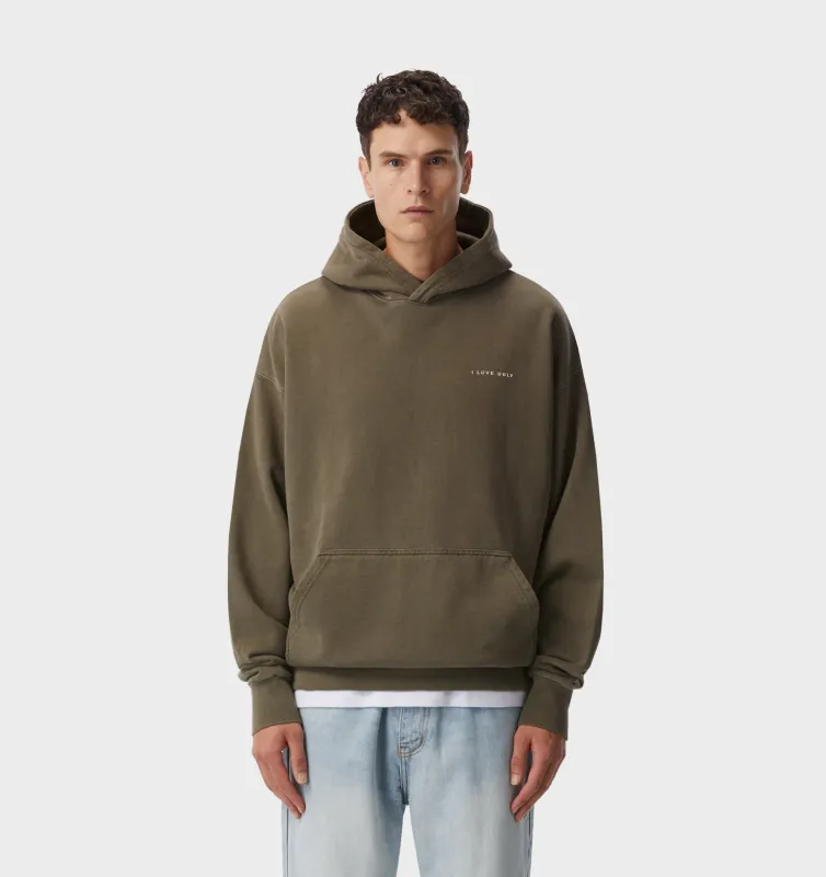 Box Hood - Washed Mushroom sold by I Love Ugly