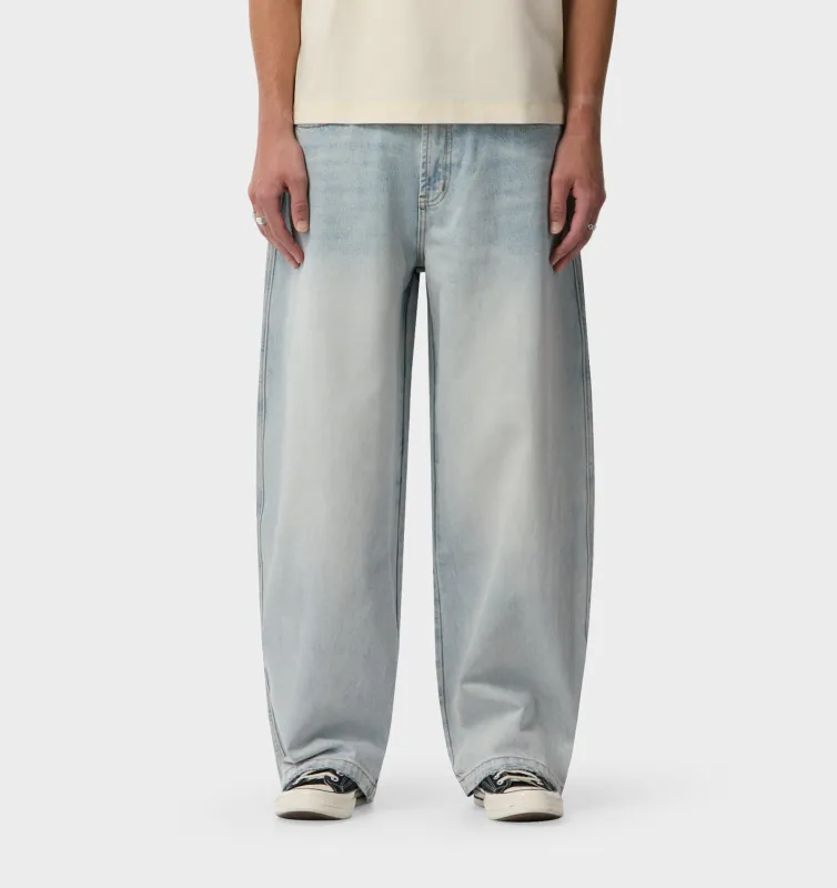 Balloon Denim - Light Vintage Blue sold by I Love Ugly