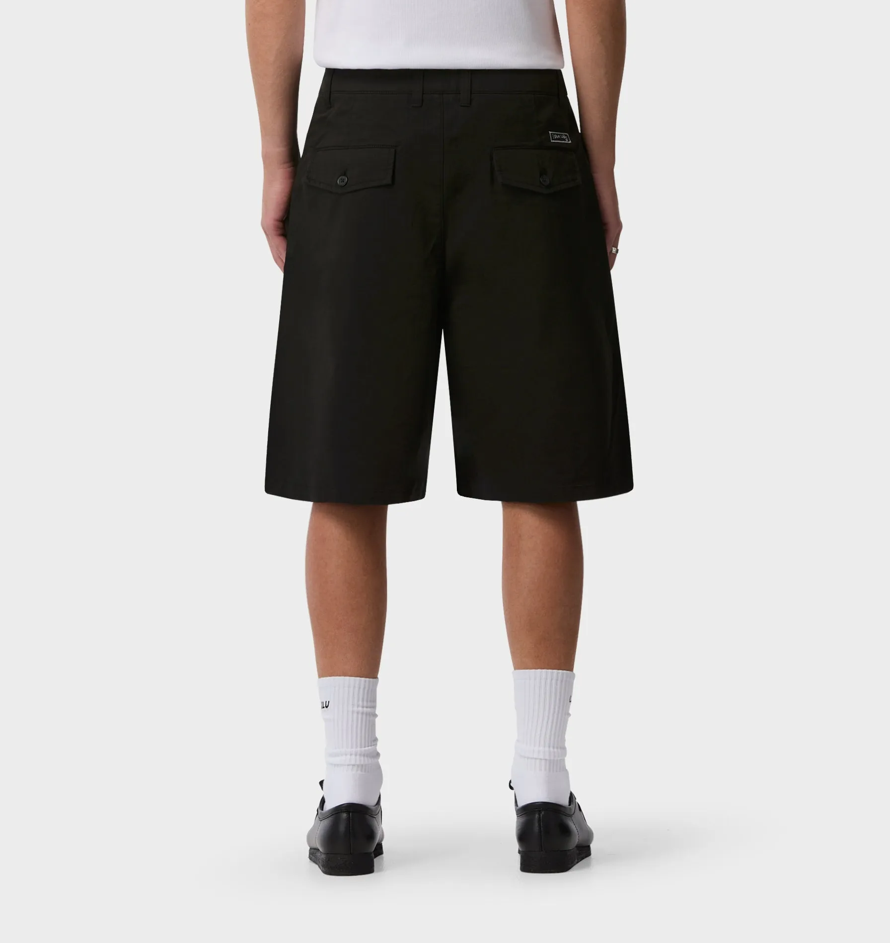 Wide Pleat Short - Black sold by I Love Ugly product image thumbnail 4