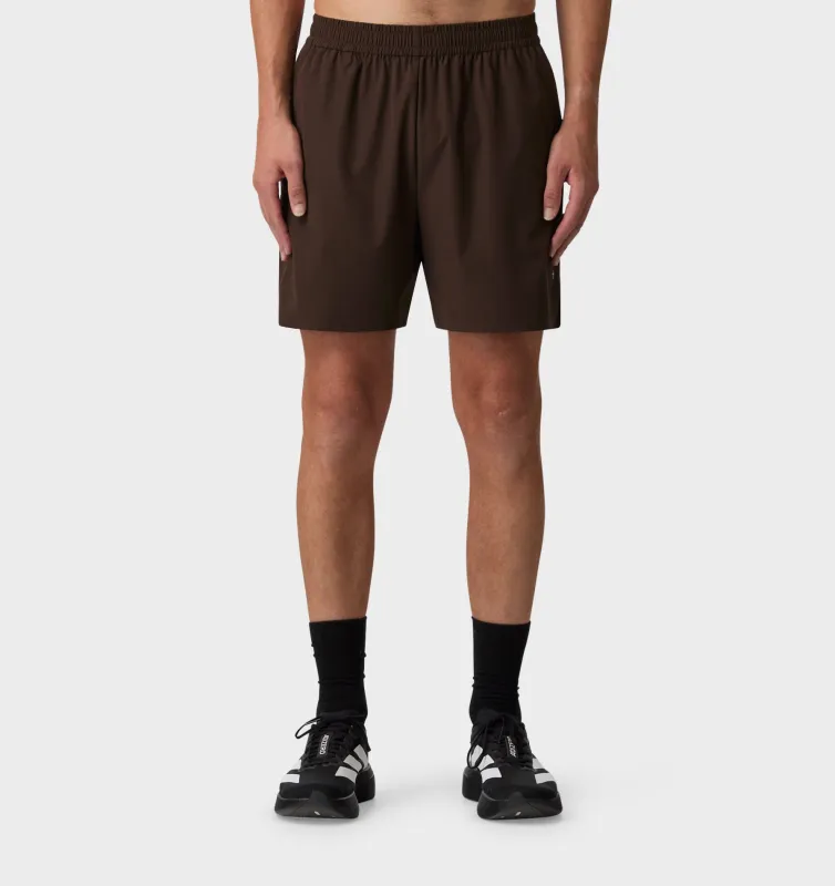 Active 5 Inch Core Short - Espresso sold by I Love Ugly