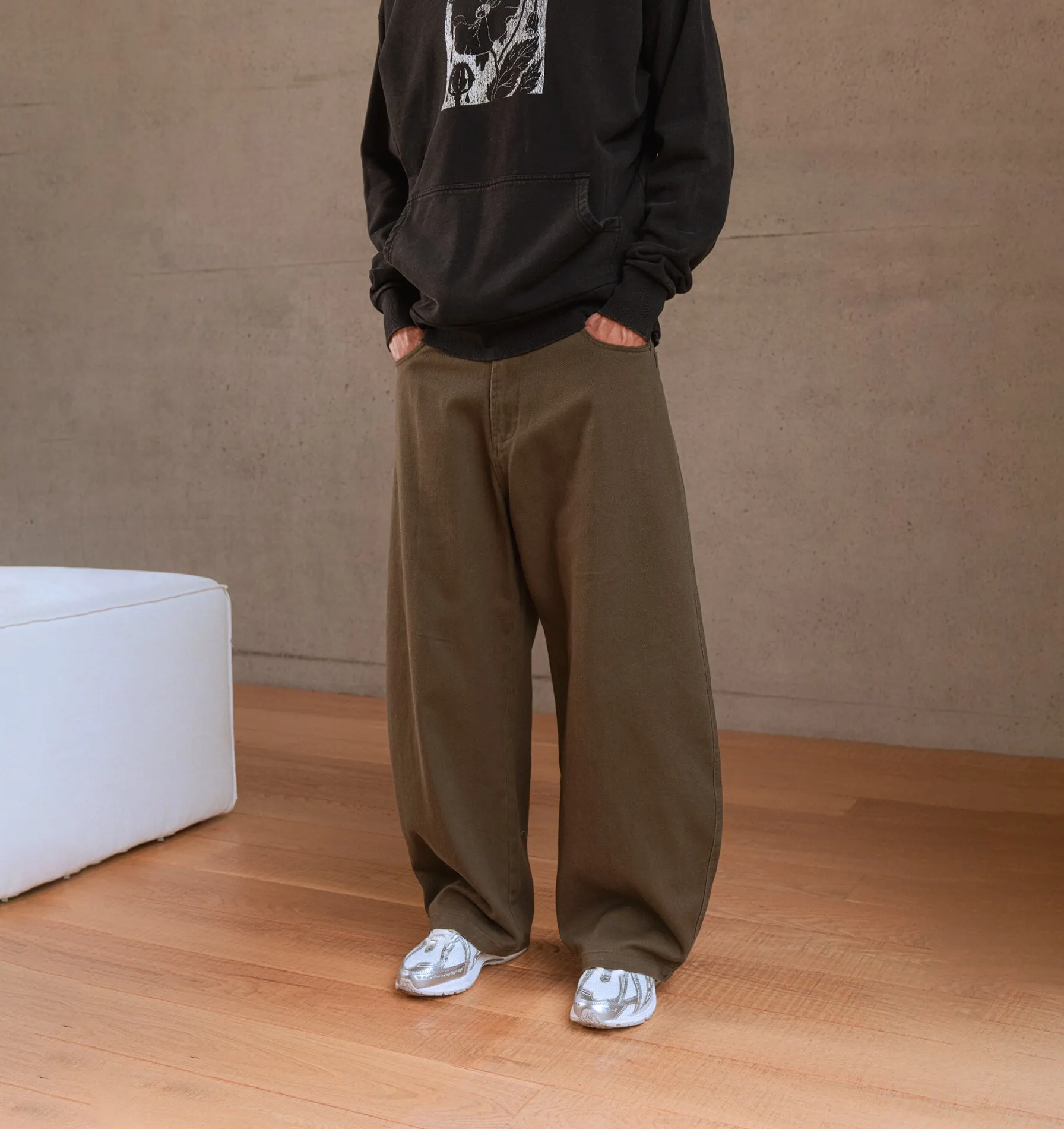 Balloon Pant - Olive sold by I Love Ugly product image thumbnail 2