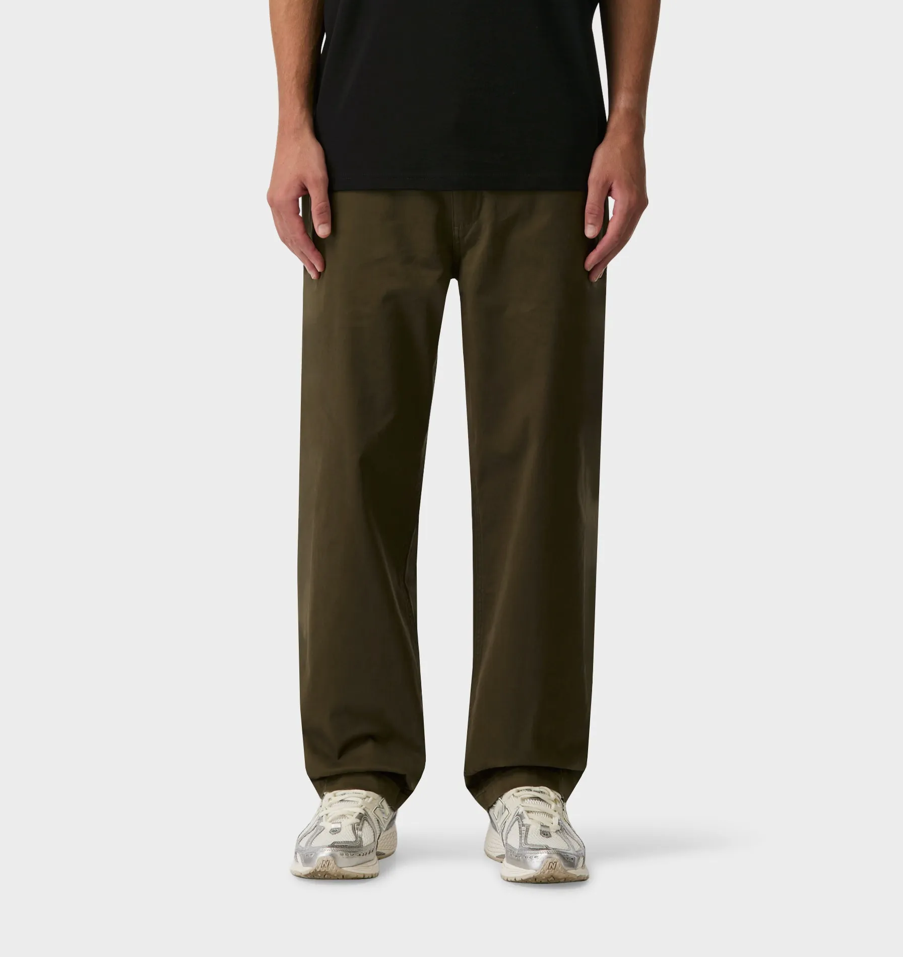 Uniform Straight Pant - Burnt Olive sold by I Love Ugly