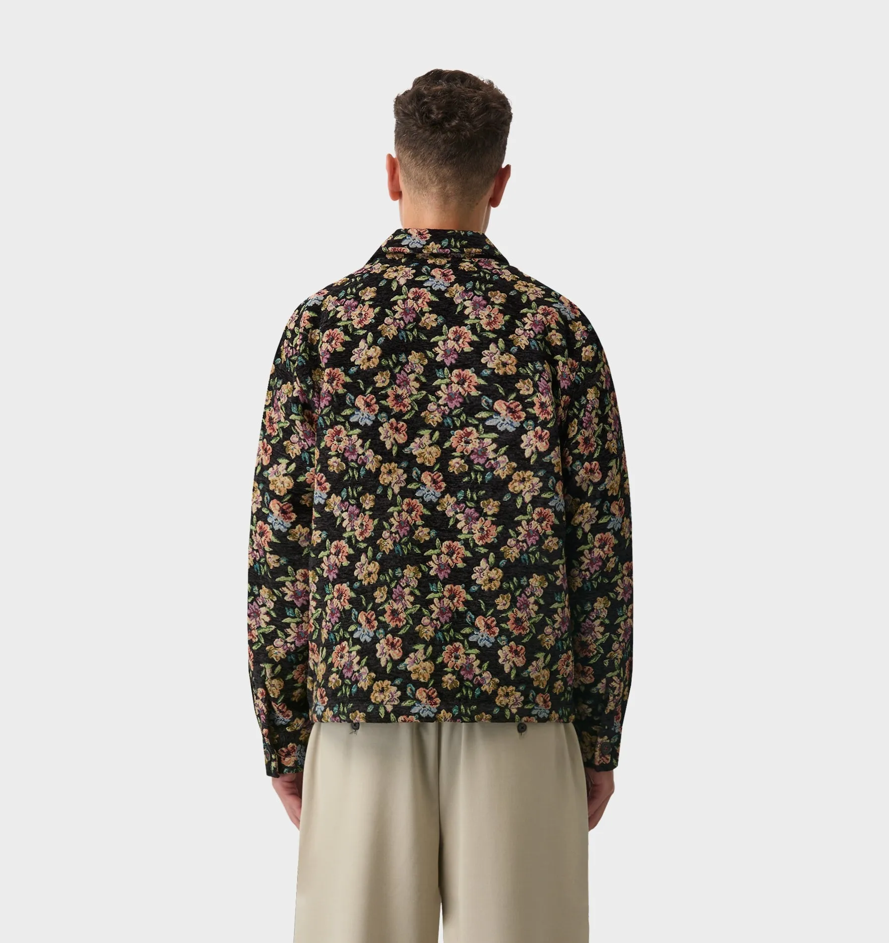Floral Overshirt - Dark Floral sold by I Love Ugly product image thumbnail 5