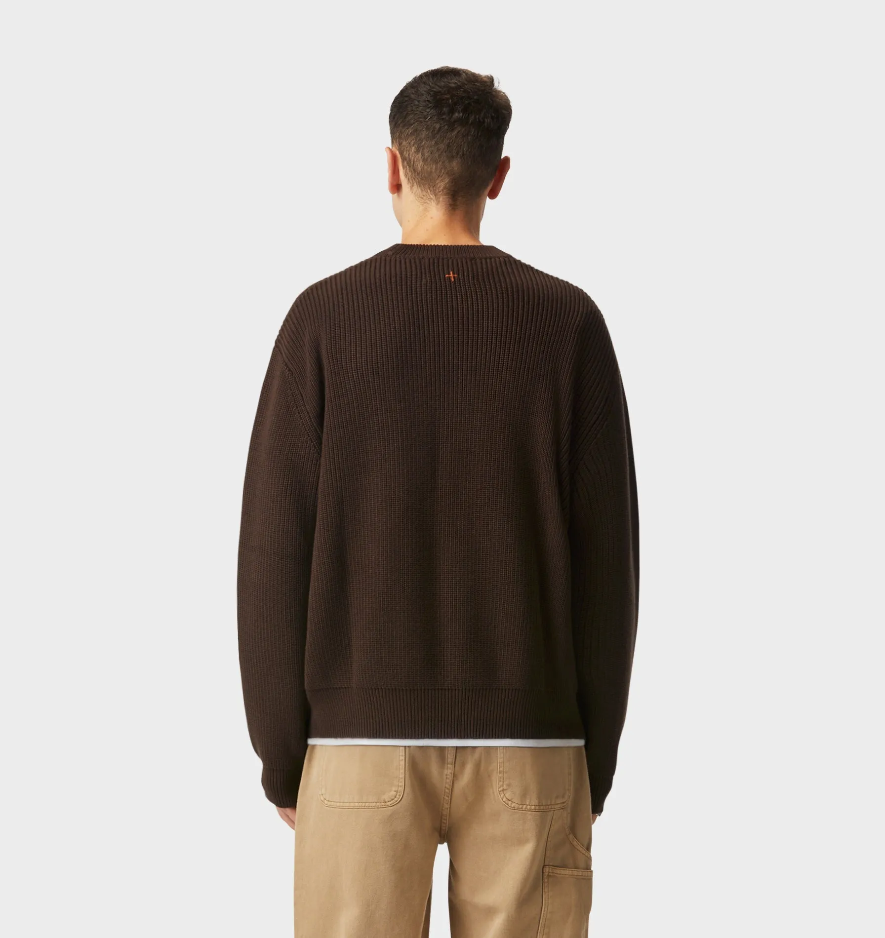 Cropped Knit Sweater - Espresso sold by I Love Ugly product image thumbnail 5