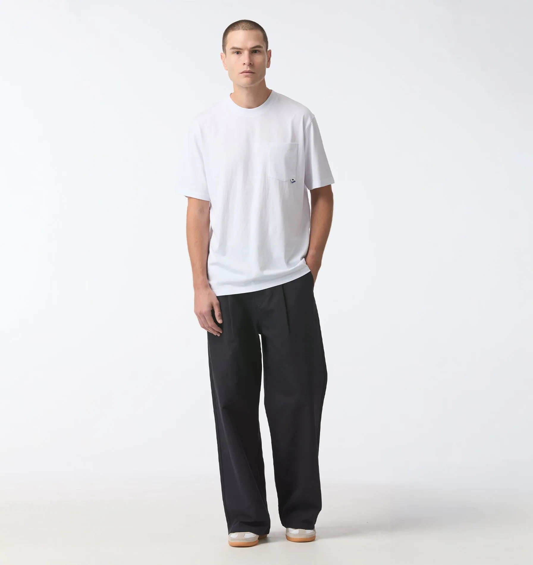 Balloon Pleat Pant - Dark Navy sold by I Love Ugly product image thumbnail 3