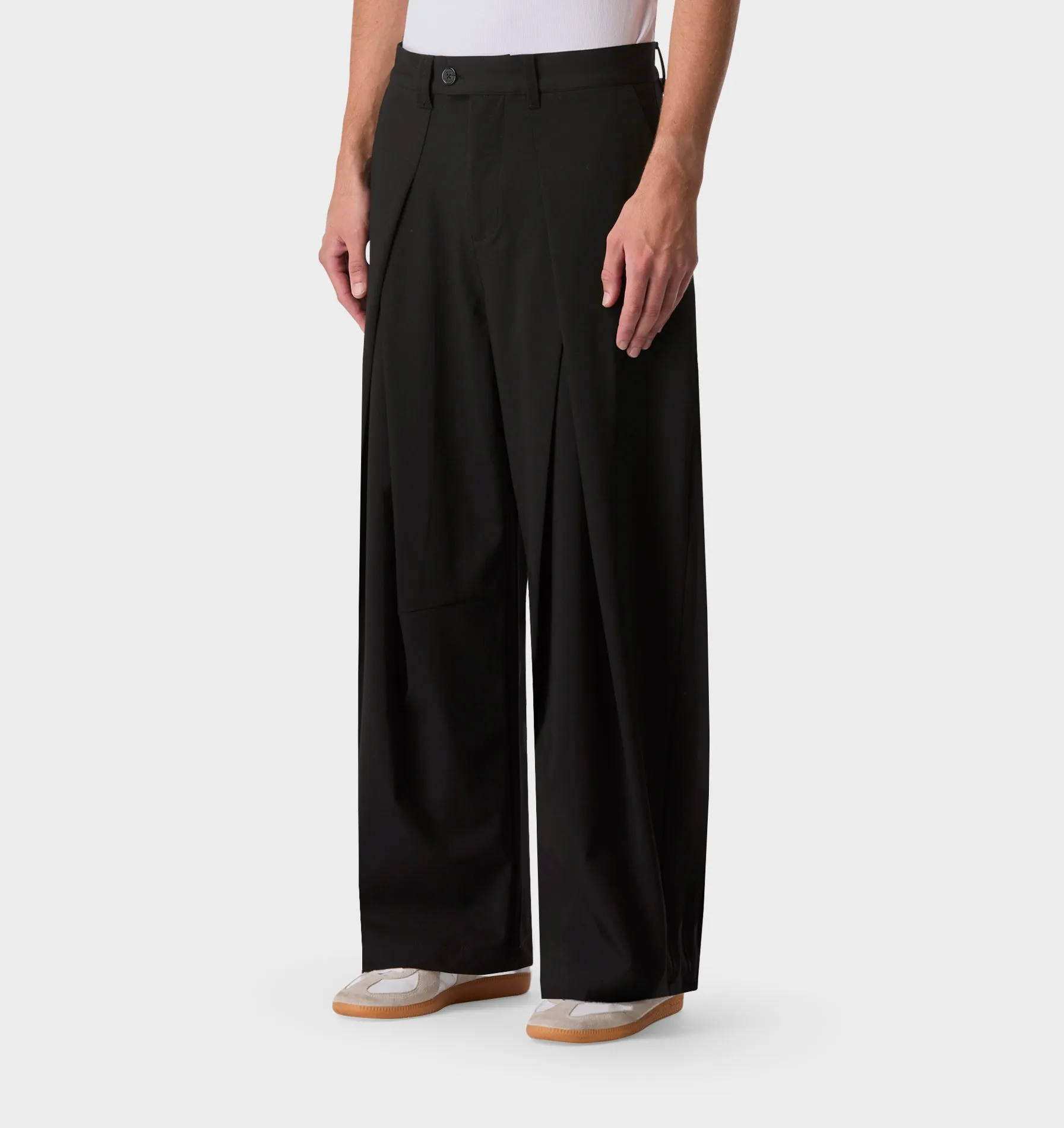 Vermont Pleat Pant - Black sold by I Love Ugly product image thumbnail 4