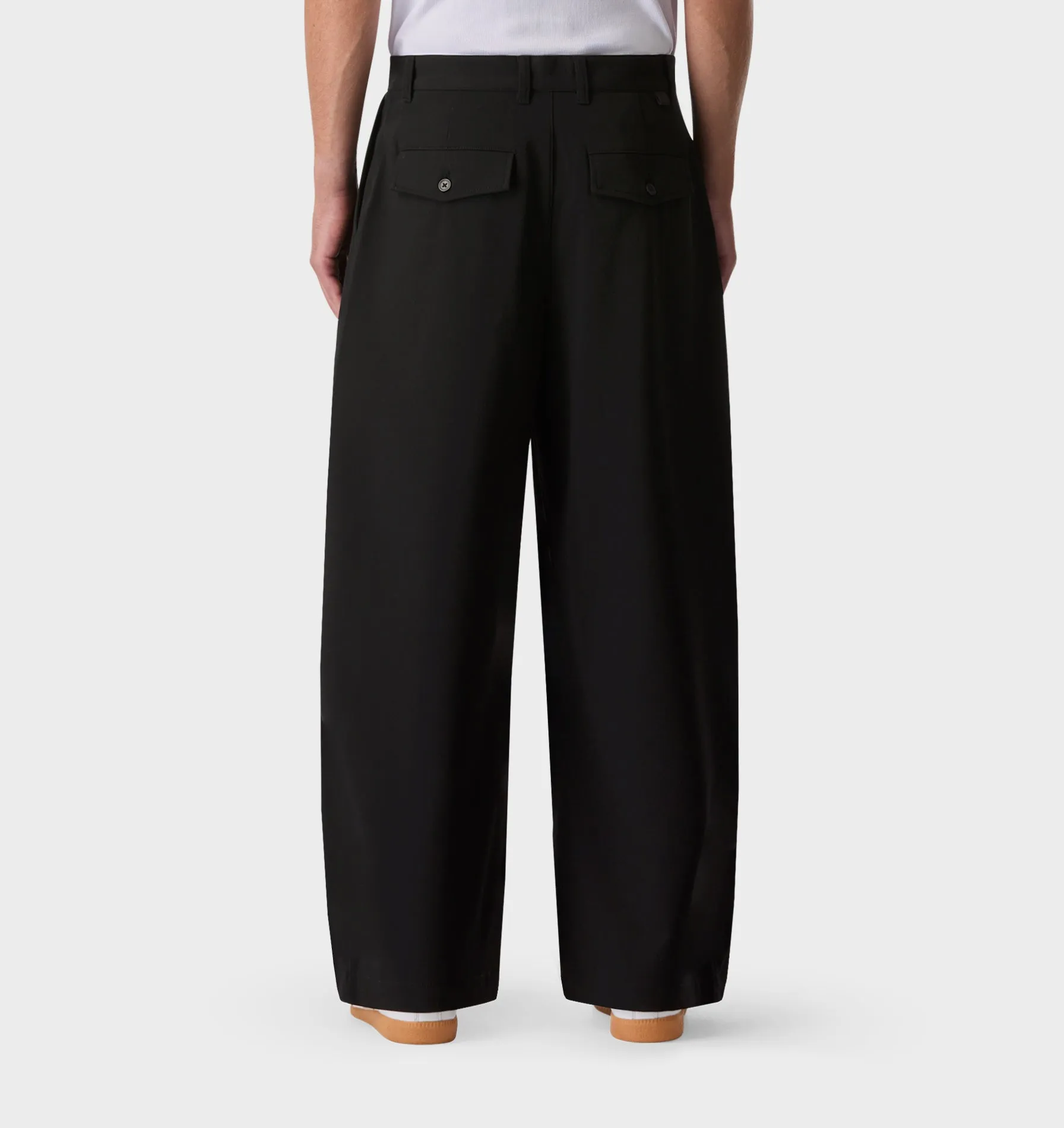 Vermont Pleat Pant - Black sold by I Love Ugly product image thumbnail 5