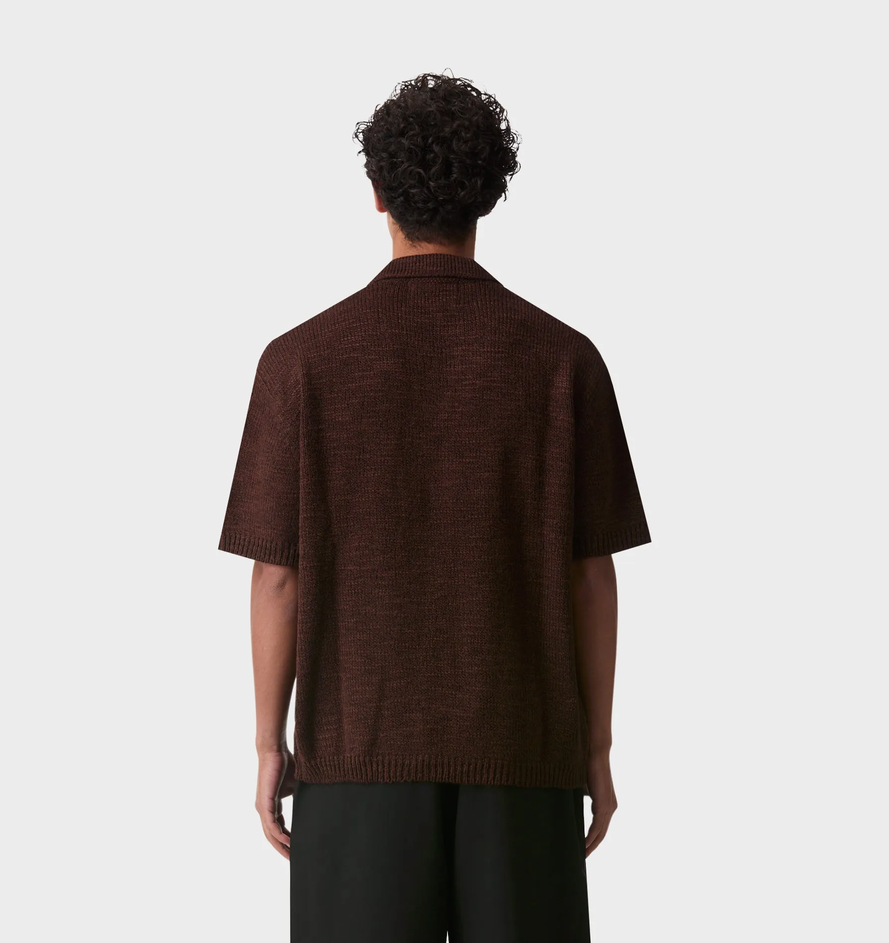 Box Knit Polo - Brown sold by I Love Ugly product image thumbnail 5