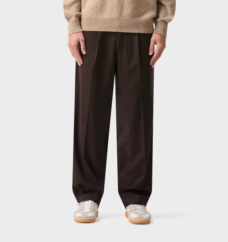 Winston Pant - Brown Stripe made by I Love Ugly