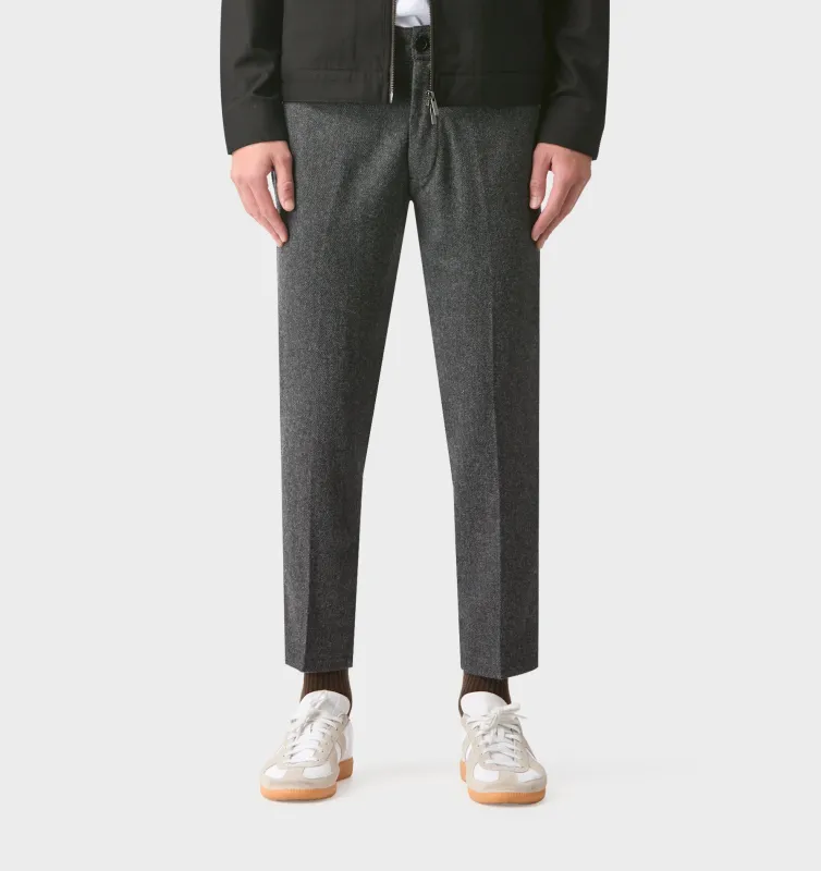 Slim Kobe Pant - Regular - Charcoal Wool made by I Love Ugly