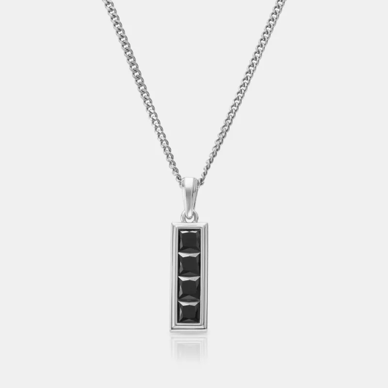 Onyx Stone Totem (Silver) sold by Craftd London