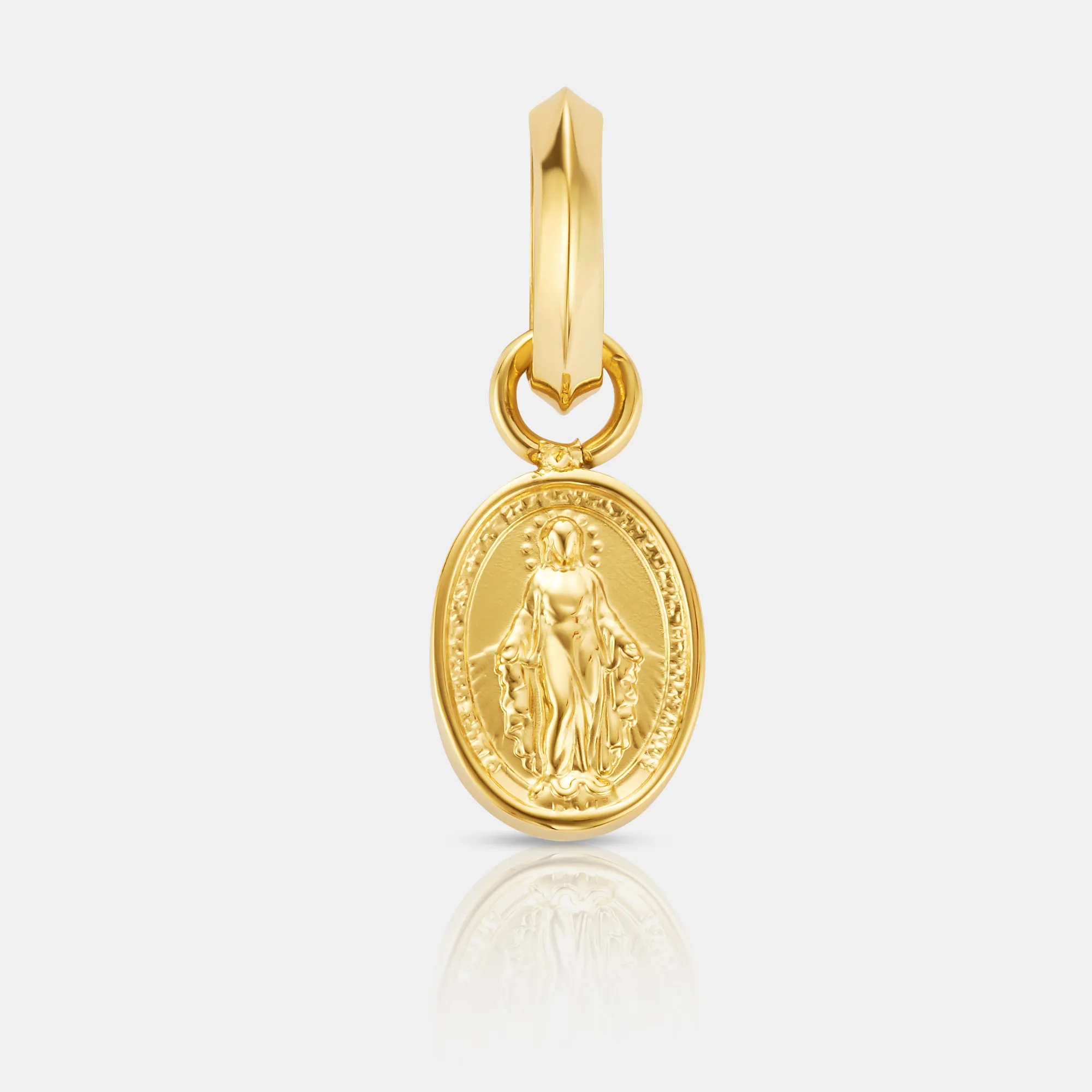 Mini Virgin Mary (Gold) sold by Craftd London