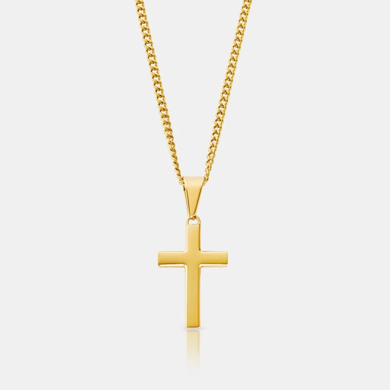 Classic Cross (Gold) made by Craftd London