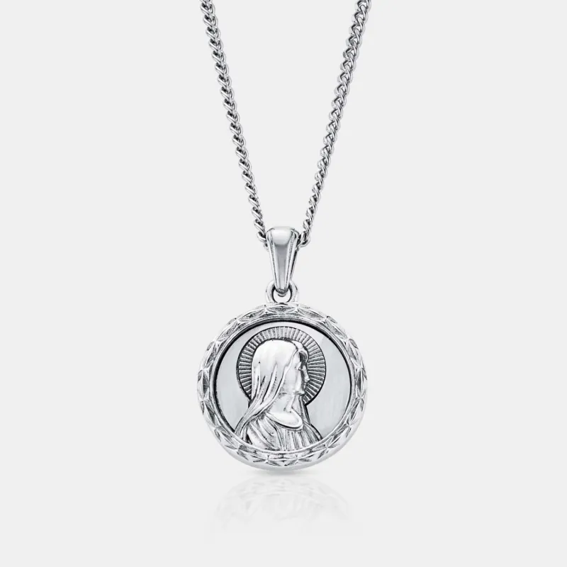 Virgin Mary (Silver) sold by Craftd London