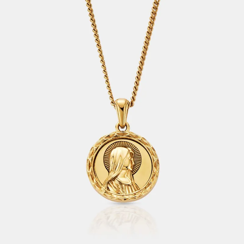 Virgin Mary (Gold) sold by Craftd London