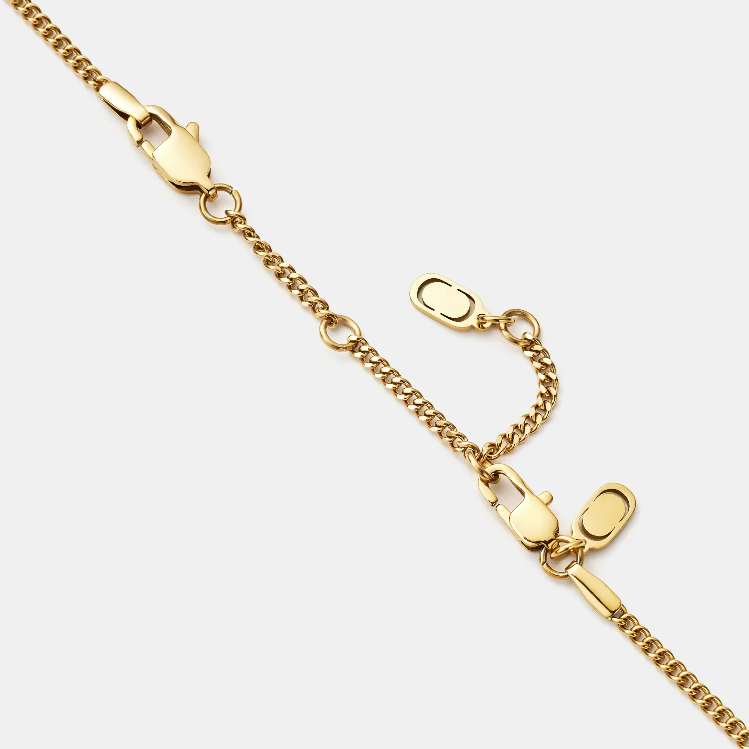 3" Chain Extender (Gold) sold by Craftd London