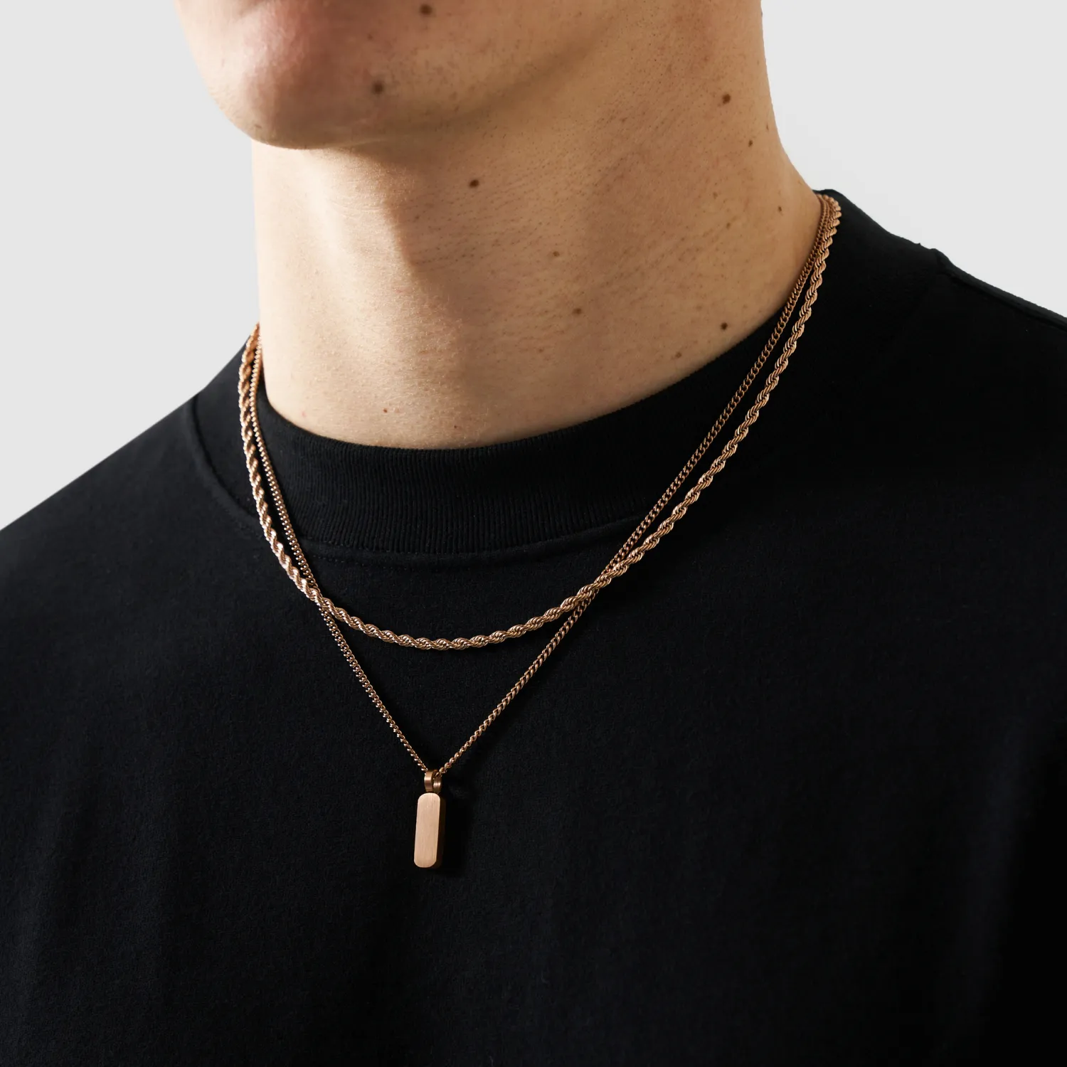 Totem Pendant (Rose Gold) sold by Craftd London product image thumbnail 4