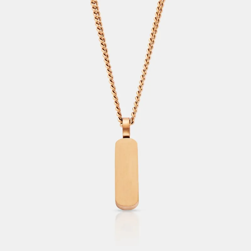 Totem Pendant (Rose Gold) made by Craftd London
