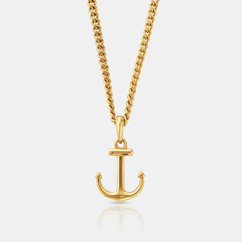 Anchor (Gold) sold by Craftd London