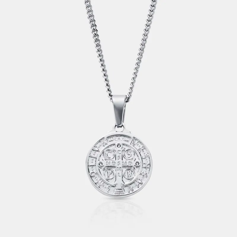 Saint Benedict (Silver) sold by Craftd London