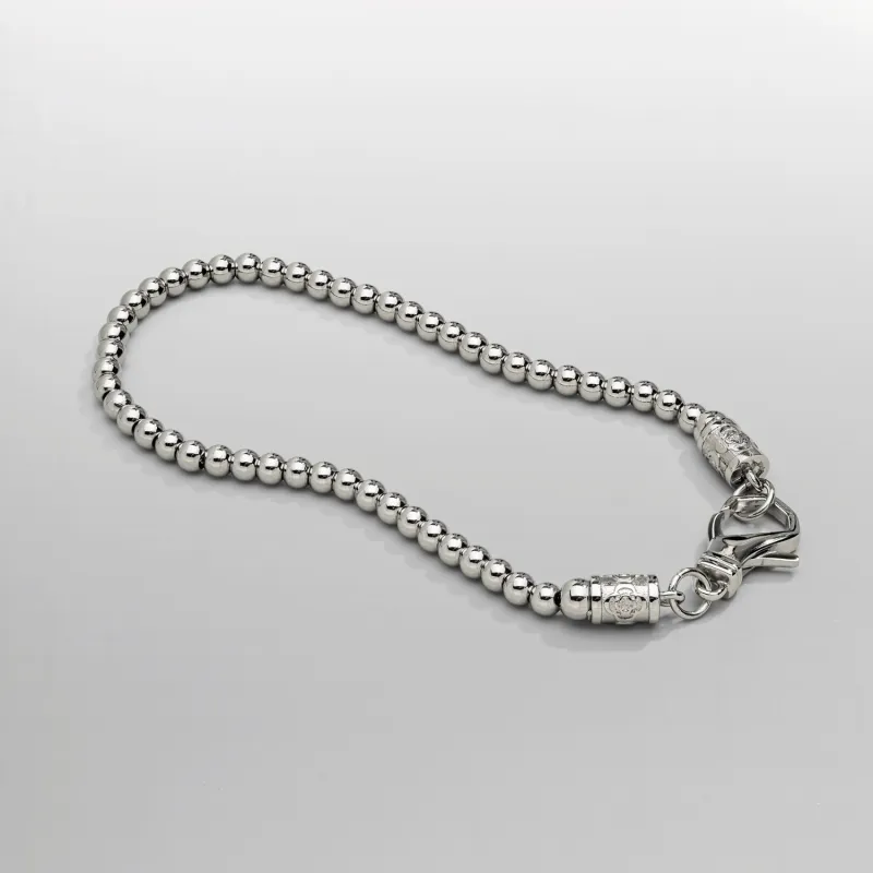 Mini Chrome Ball Bracelet (Silver) sold by Craftd London