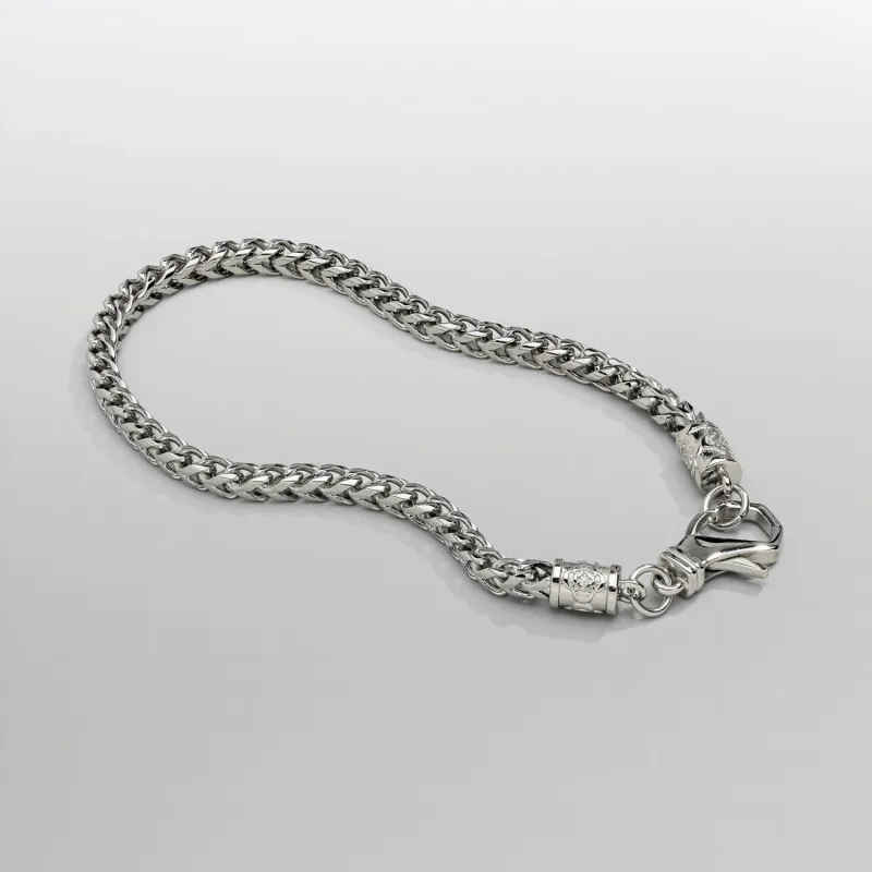 Mini Cobra Bracelet (Silver) sold by Craftd London