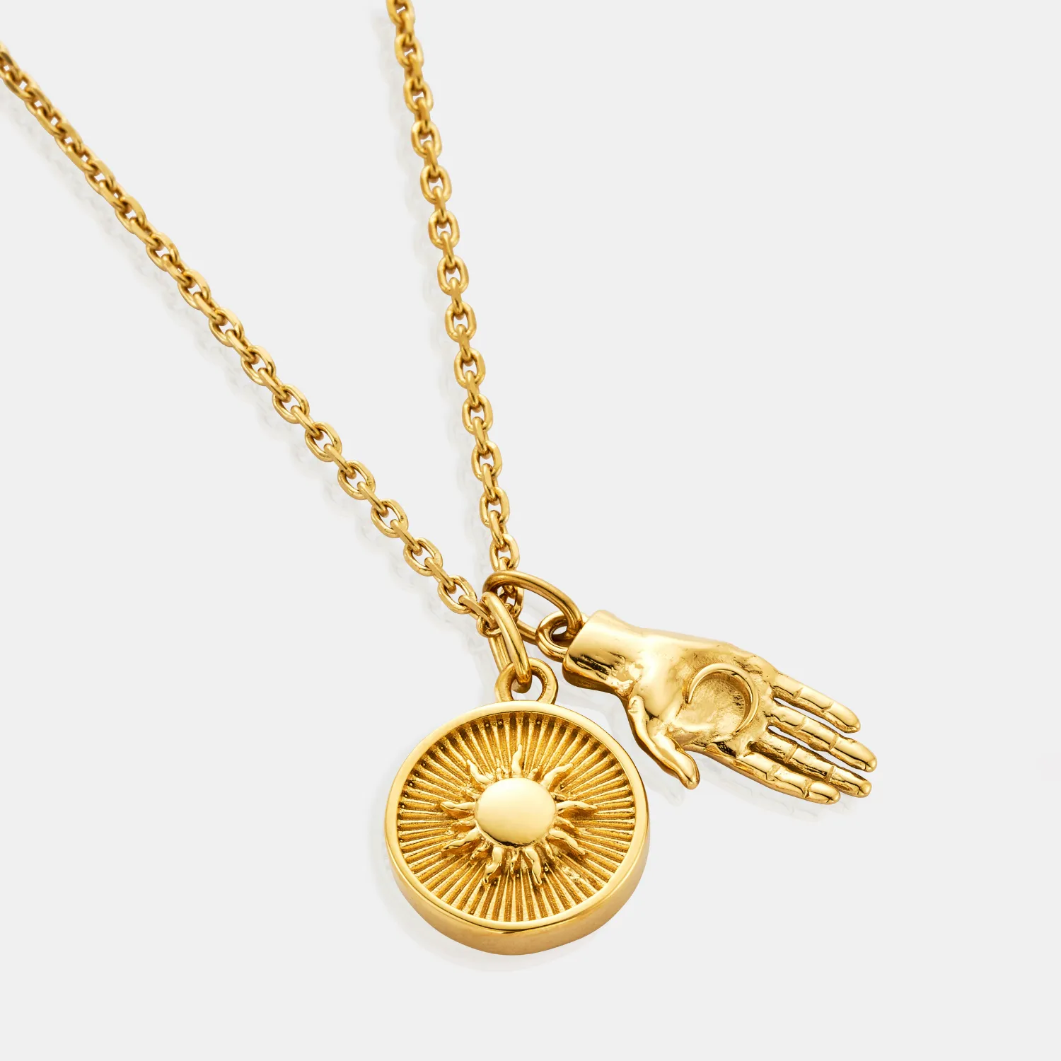 Nocturnal Pendant (Gold) sold by Craftd London product image thumbnail 4