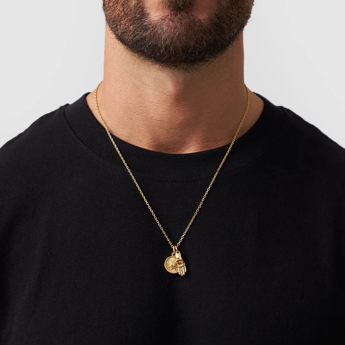 Nocturnal Pendant (Gold) sold by Craftd London product image thumbnail 2