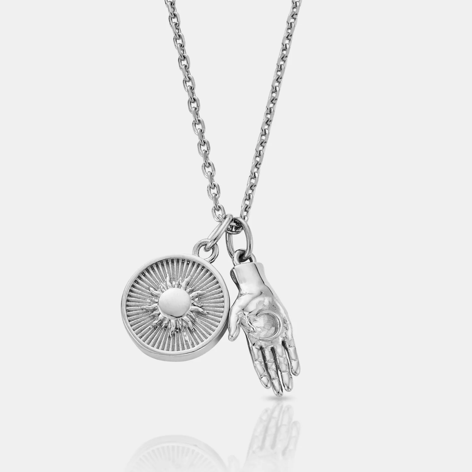 Nocturnal Pendant (Silver) sold by Craftd London