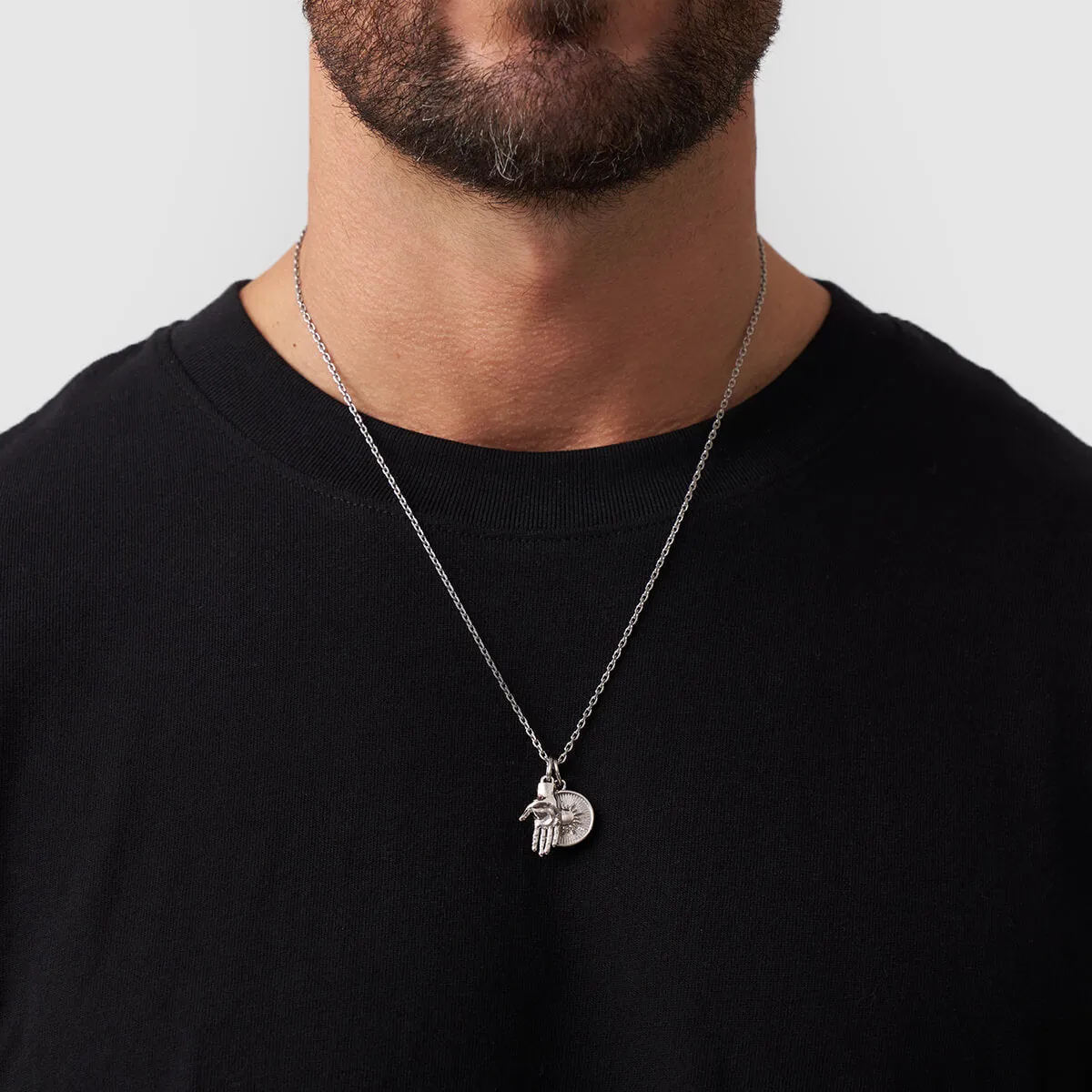 Nocturnal Pendant (Silver) sold by Craftd London product image thumbnail 2