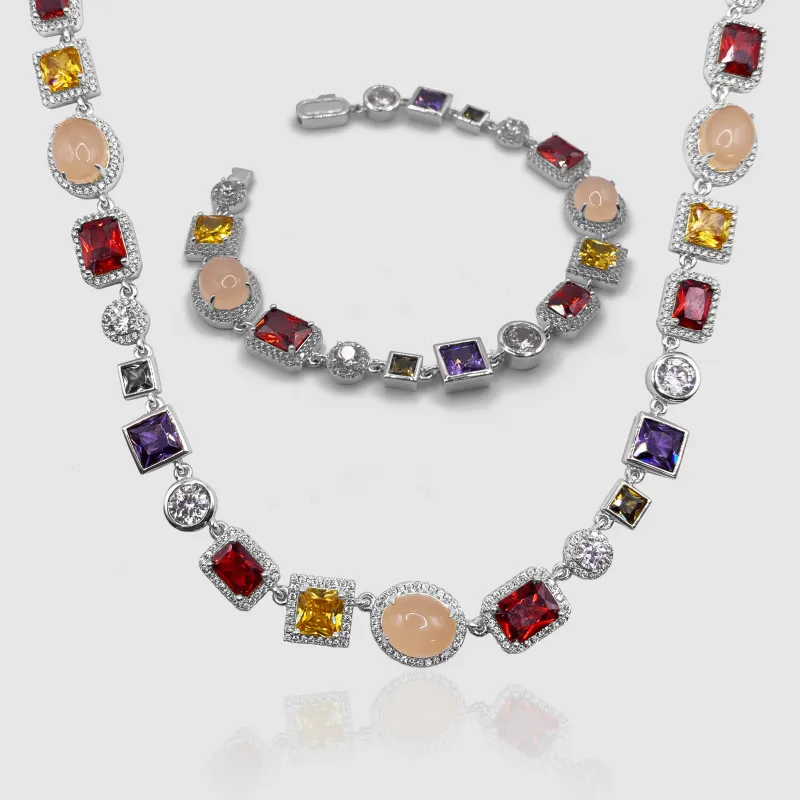 Gemstone Set (Silver) made by Craftd London