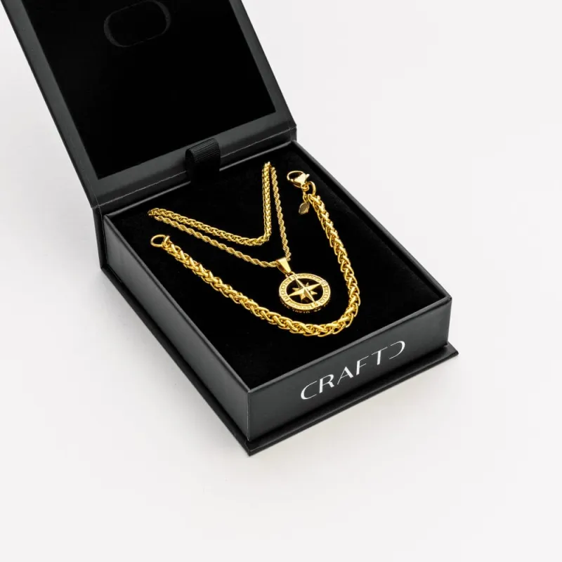 North Star Gift Set (Gold) made by Craftd London