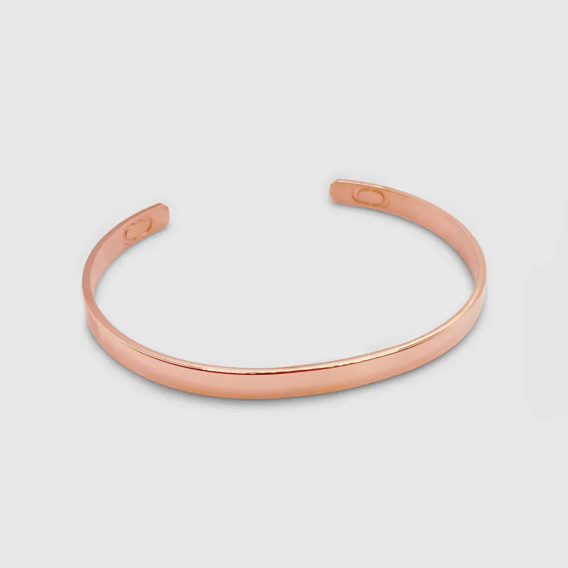 Classic Cuff 5mm (Rose Gold) sold by Craftd London