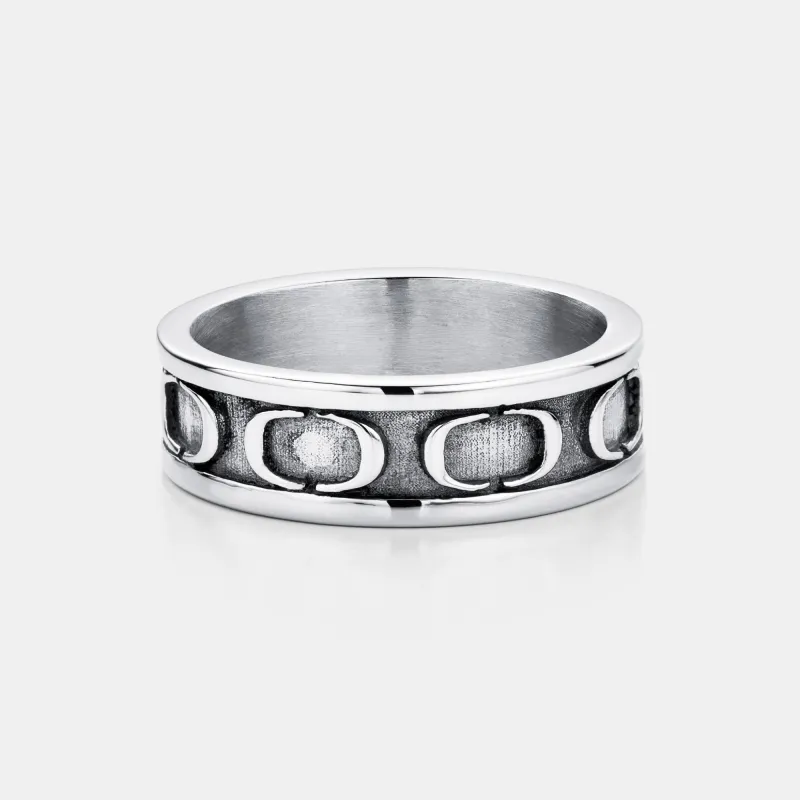 CRAFTD Band Ring (Silver) sold by Craftd London