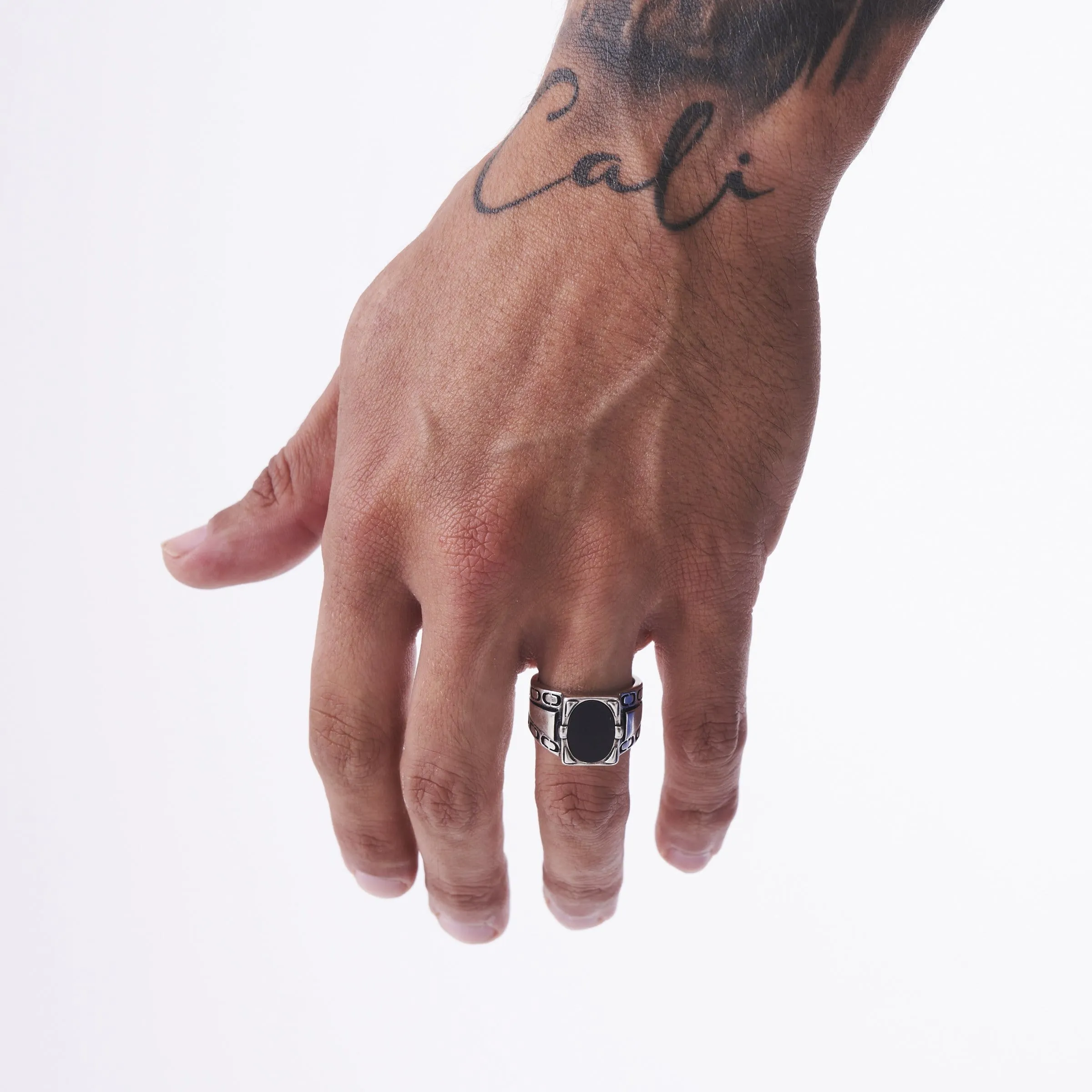 Antique Ring (Silver) sold by Craftd London product image thumbnail 3