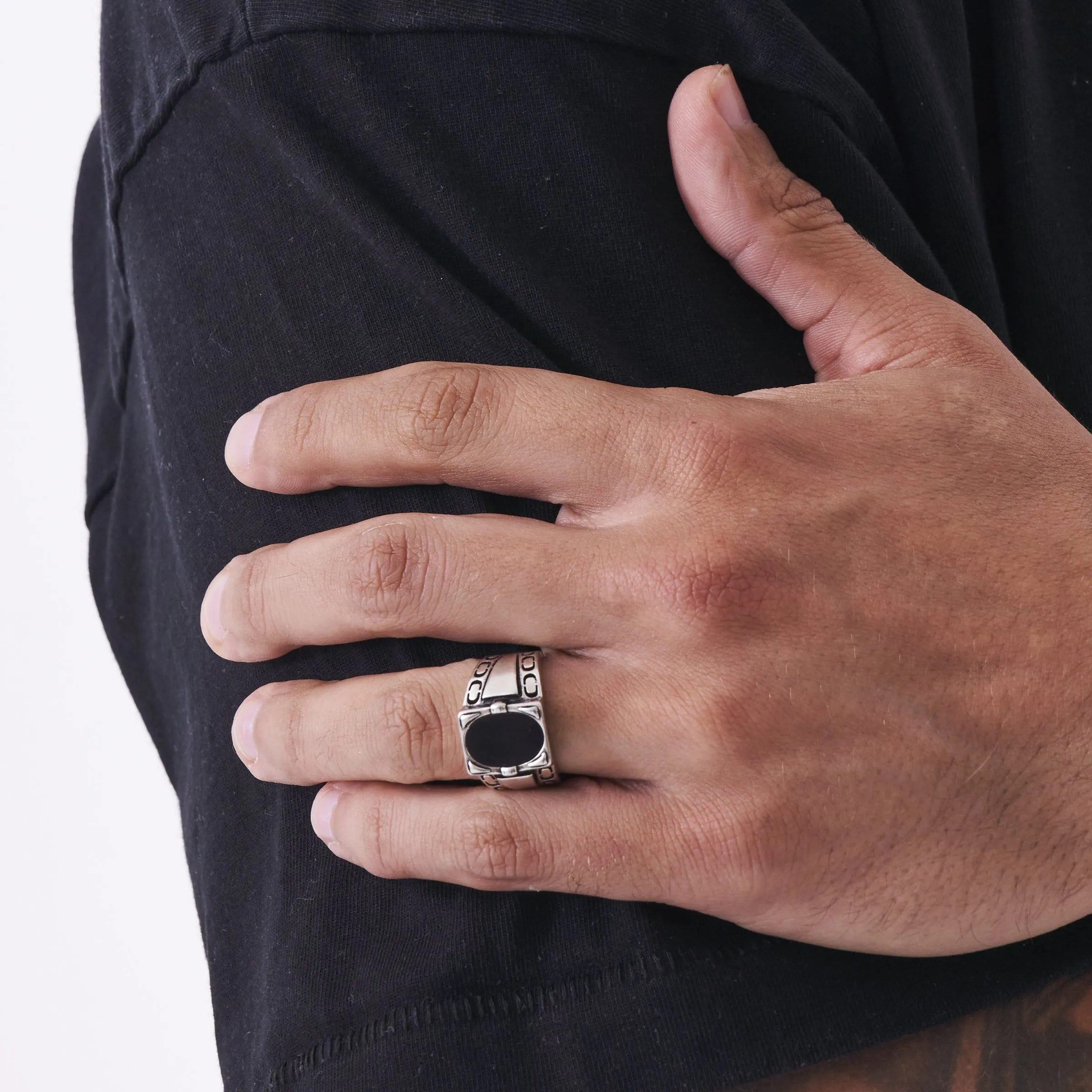 Antique Ring (Silver) sold by Craftd London product image thumbnail 2