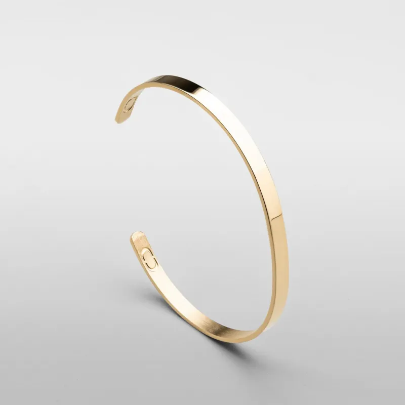 Classic Cuff 5mm (Gold) sold by Craftd London