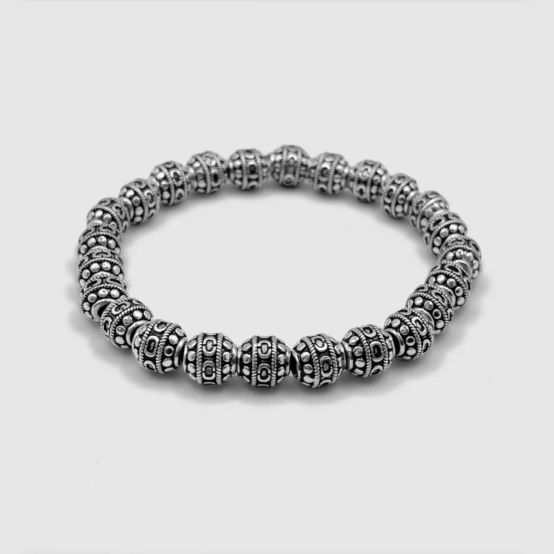 Mosaic Bracelet (Silver) sold by Craftd London