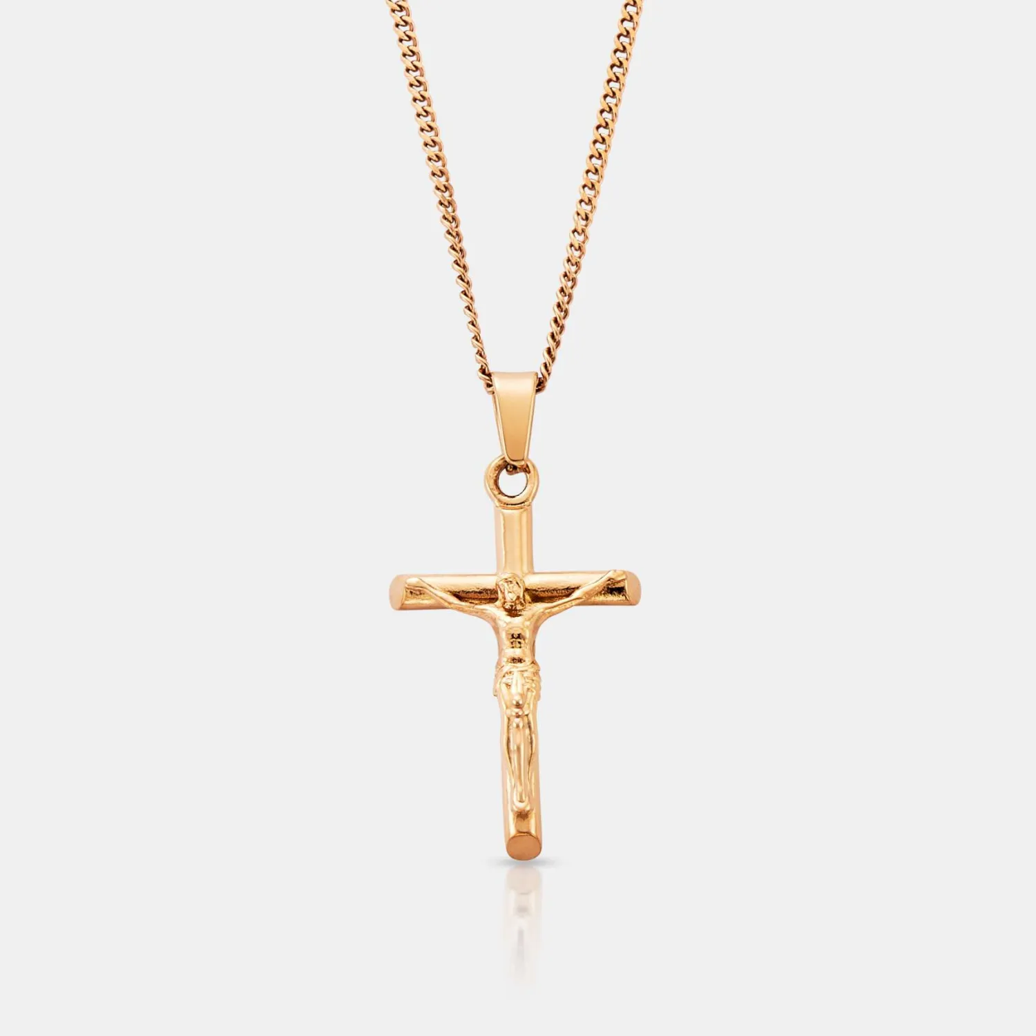 Crucifix (Rose Gold) sold by Craftd London