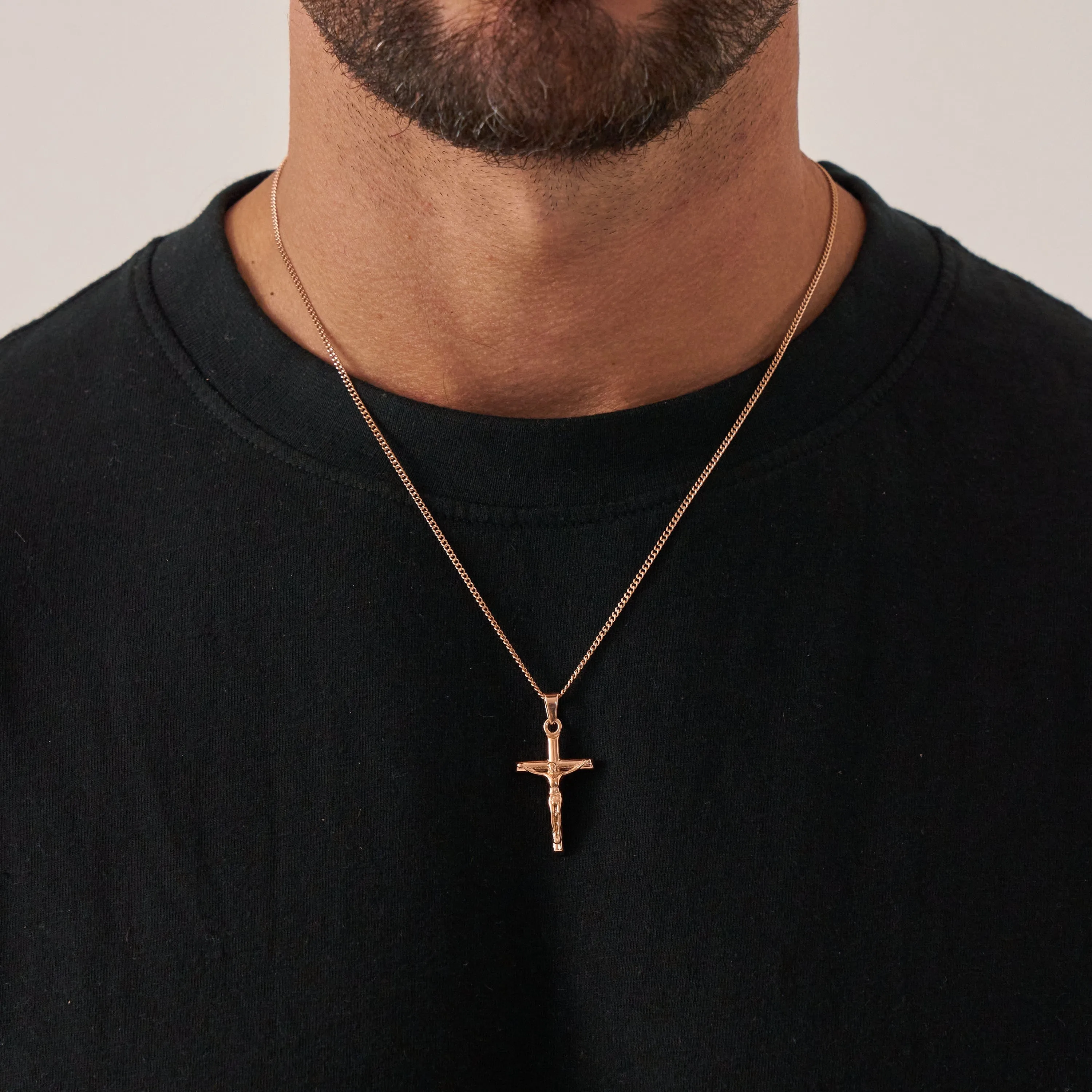 Crucifix (Rose Gold) sold by Craftd London product image thumbnail 2