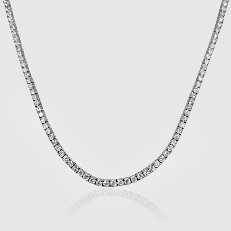 Tennis Chain (Silver) 3mm sold by Craftd London