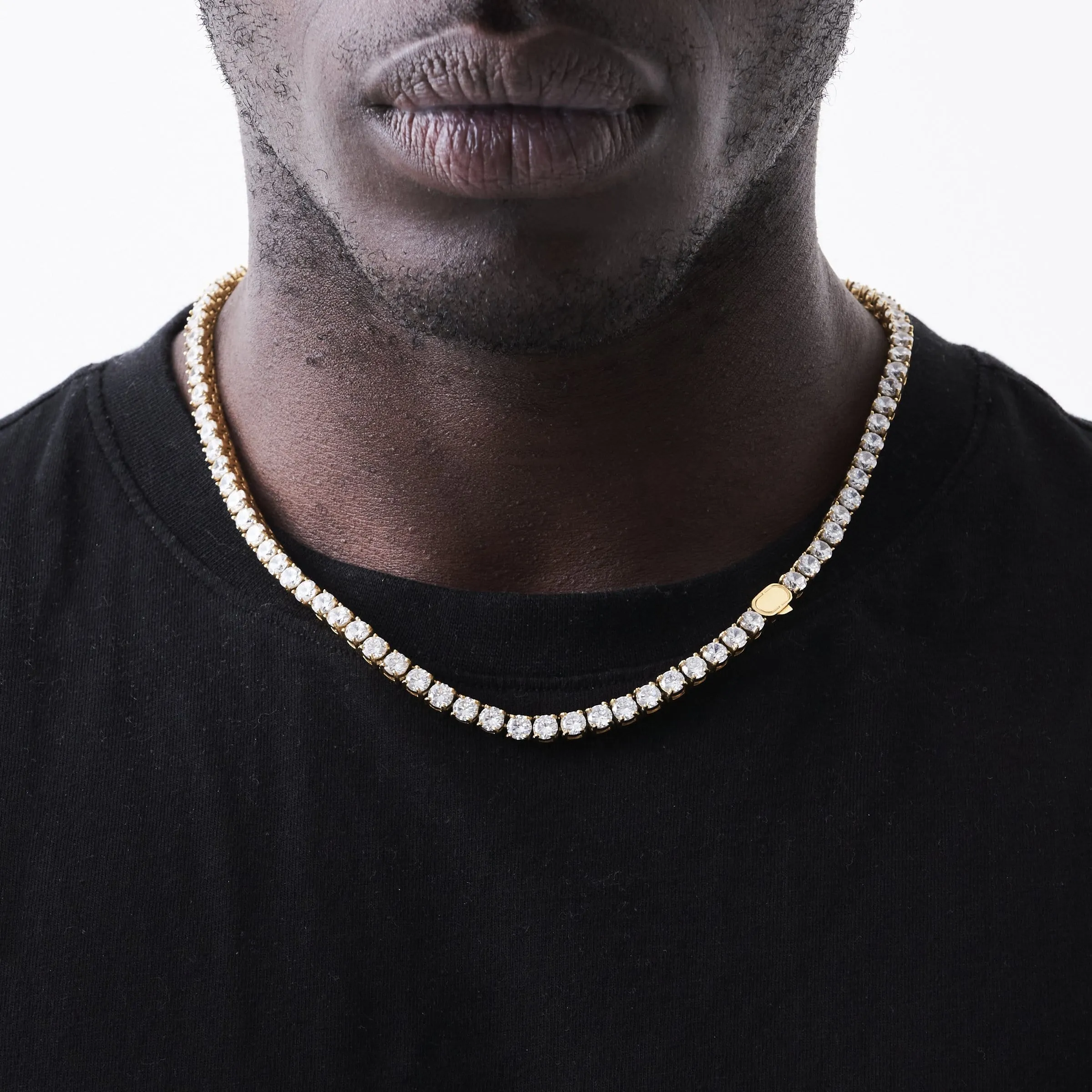 Tennis Chain (Gold) 5mm sold by Craftd London product image thumbnail 5