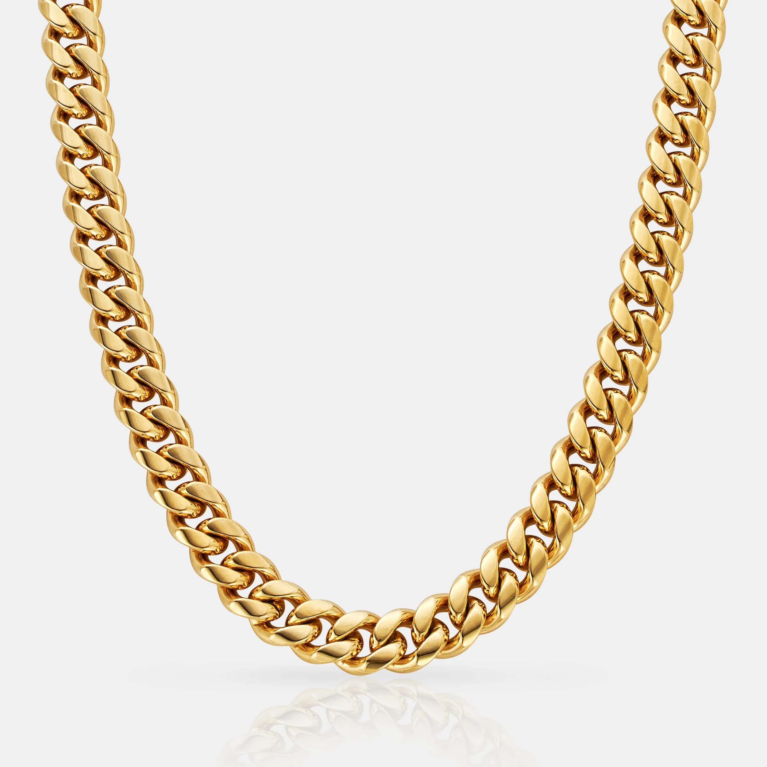 Cuban (Gold) 12mm sold by Craftd London