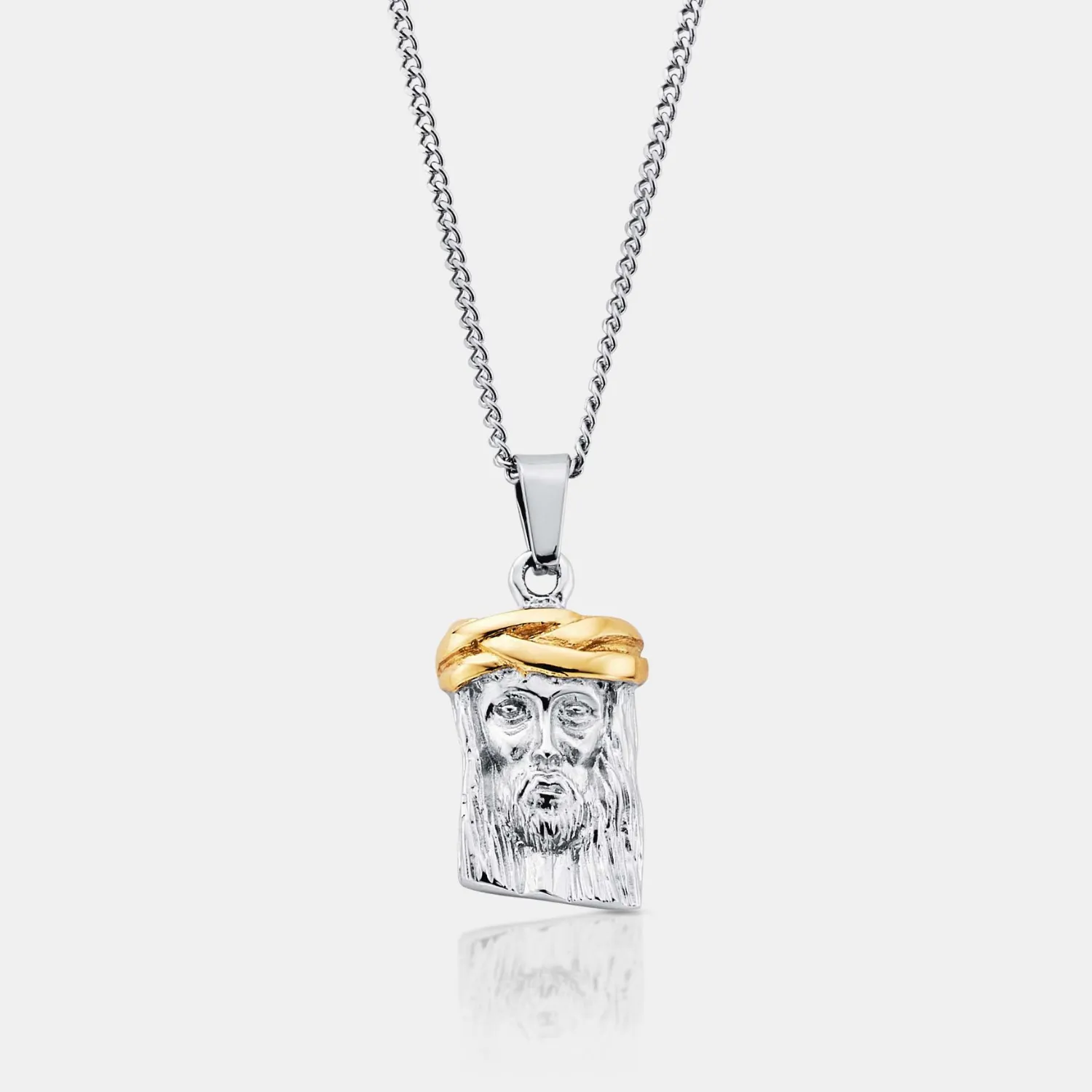 Jesus Piece (Silver) sold by Craftd London